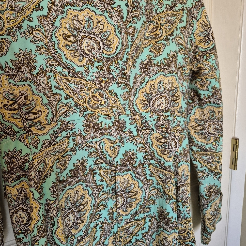 Etcetera Patterned Women's Trench Coat - Picture 7 of 7